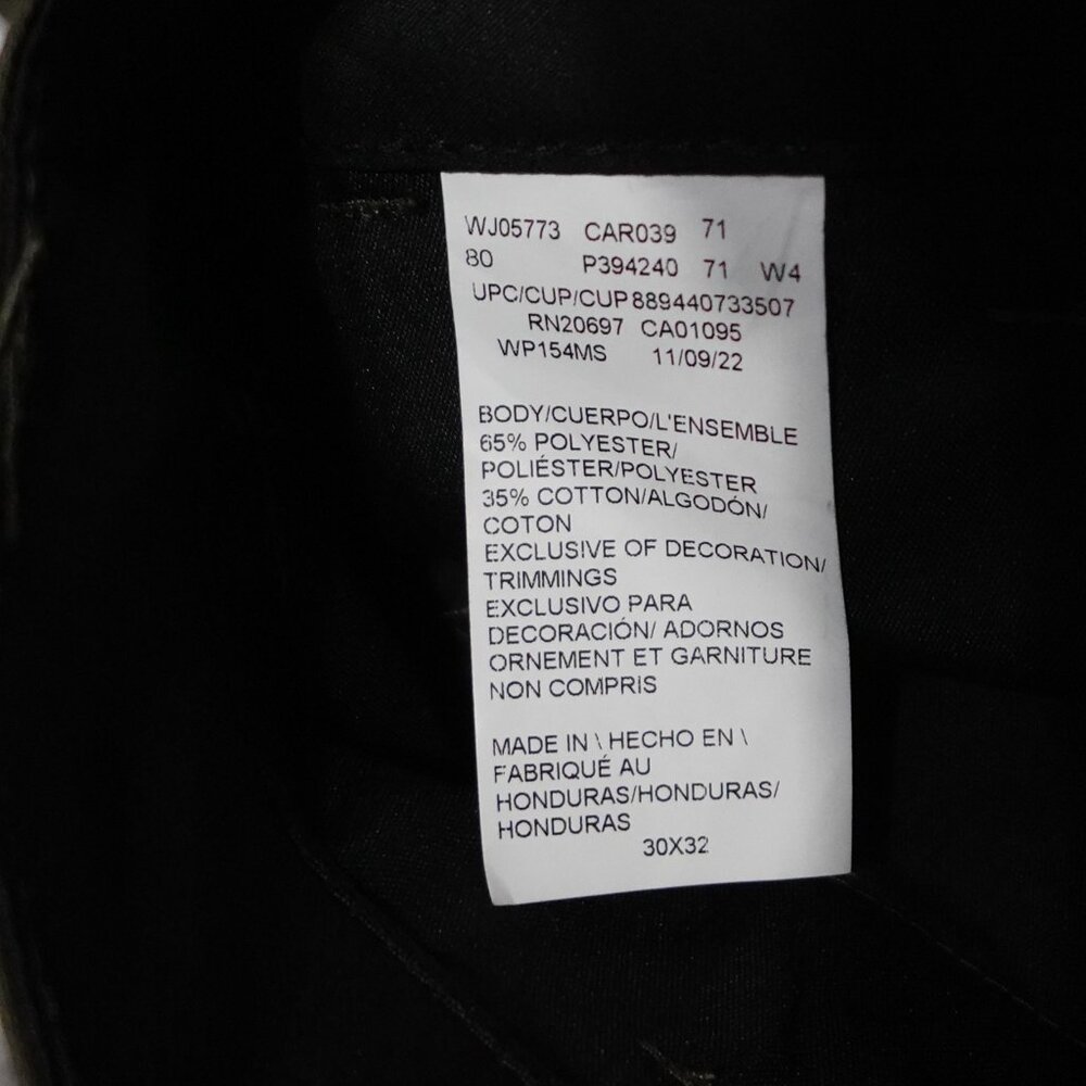 Dickies Flex Slim Straight Pants Men's Size30 x 32 Green Cargo Workwear - Picture 3 of 16